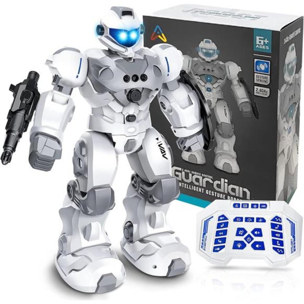 Toys for 6-10 Year Old Boys Girls, Rechargeable Remote Control Robot Toy